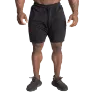 GASP Tapered Sweatshorts, Svart
