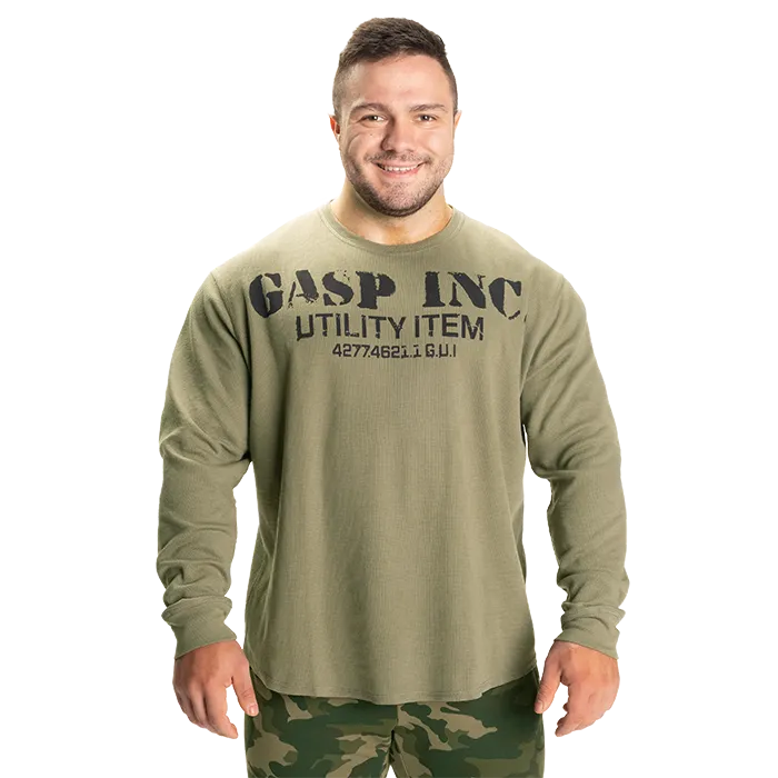 GASP Thermal Gym Sweater GASP Thermal Gym Sweater