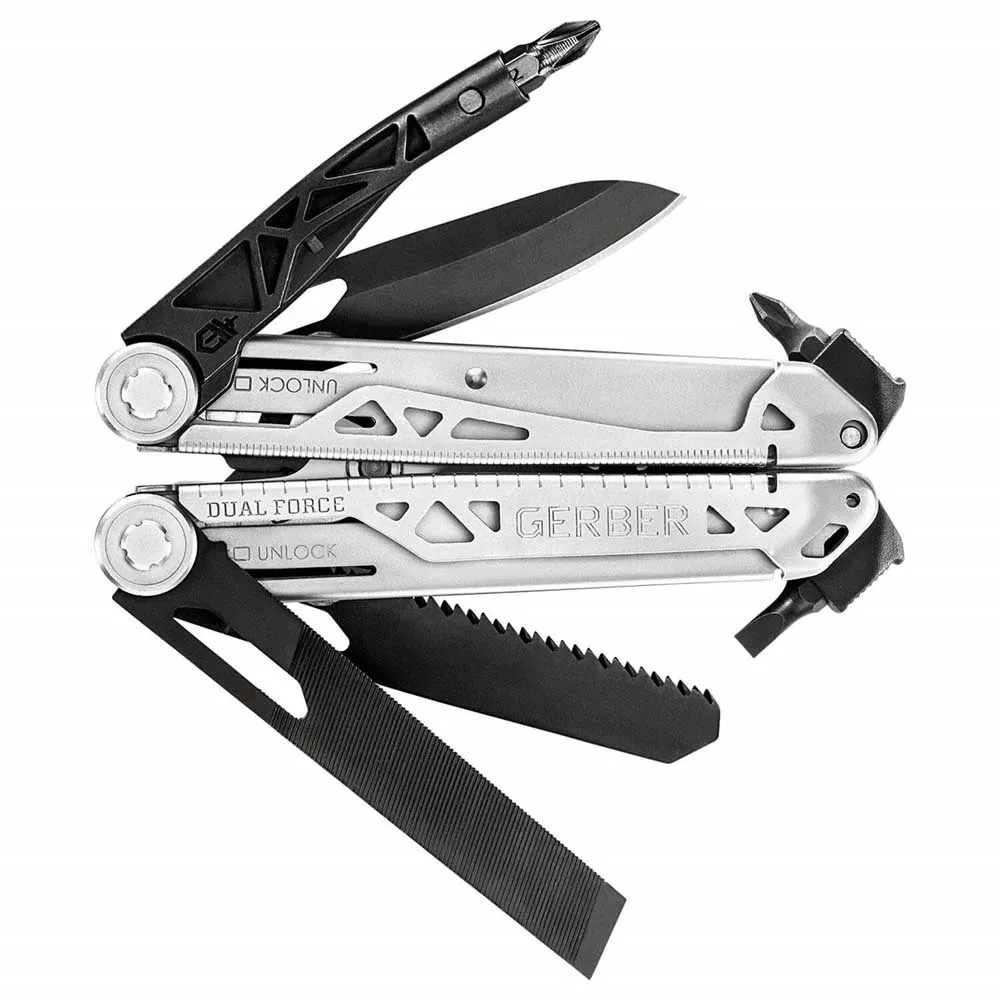 Gerber Dual Force Multiverktøy, Metal, One Size
