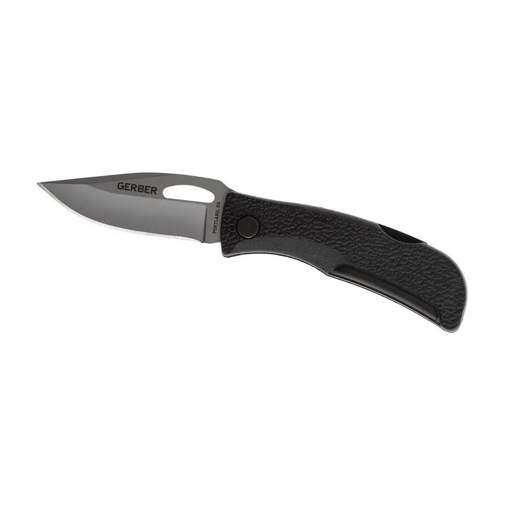 Gerber E-z Out Jr Folder Lommekniv, Black / silver, One Size Gerber E-z Out Jr Folder Lommekniv, Black / silver, One Size