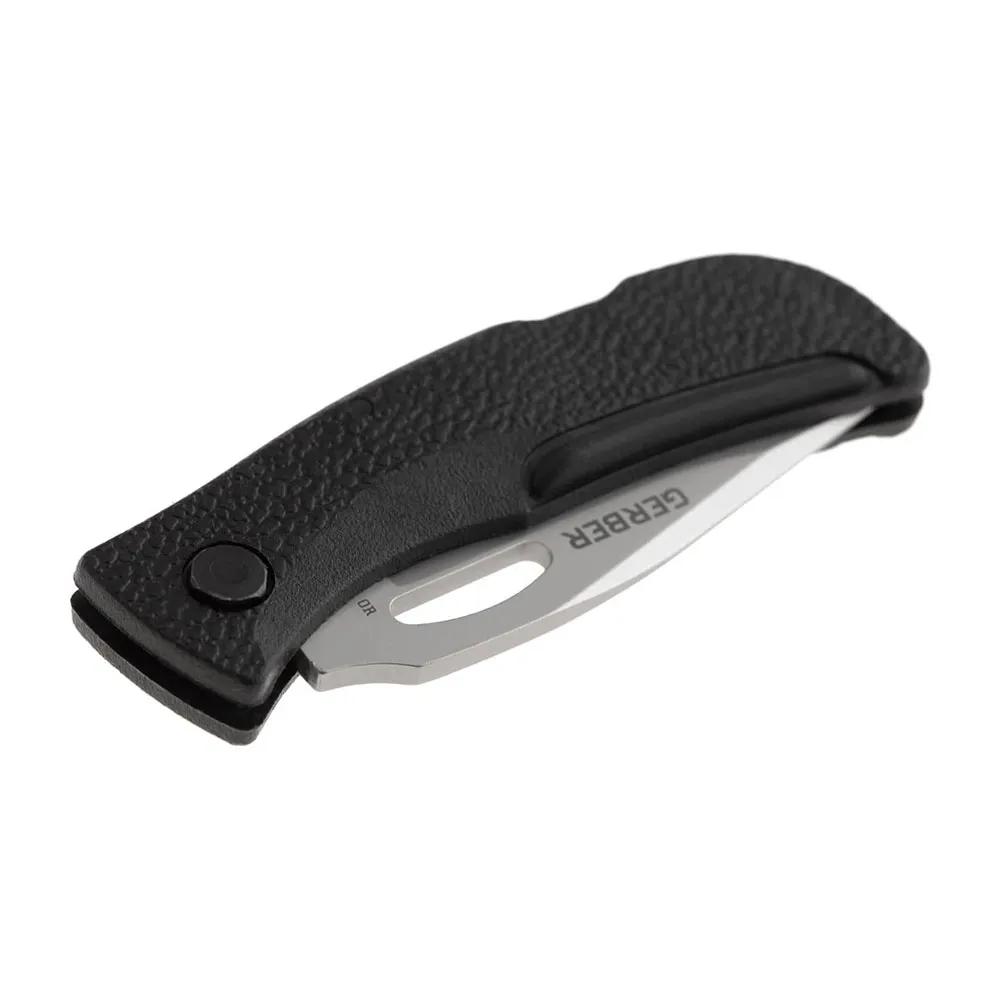 Gerber E-z Out Jr Folder Lommekniv, Black / silver, One Size Gerber E-z Out Jr Folder Lommekniv, Black / silver, One Size