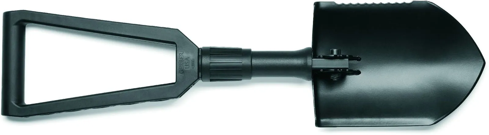 Gerber Folding Shovel Serrated spade, fullengde 61cm/24cm, 1151g
