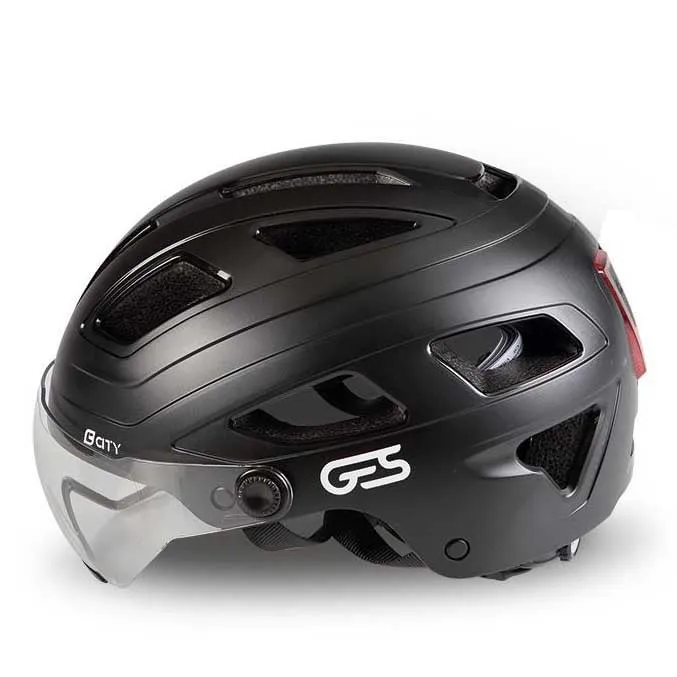 GES City Shield Byhjelm Refurbished, Matt black GES City Shield Byhjelm Refurbished, Matt black