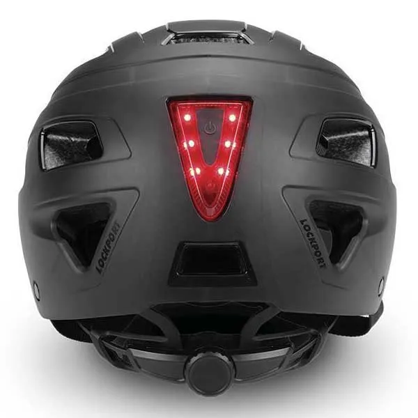 GES City Shield Byhjelm Refurbished, Matt black GES City Shield Byhjelm Refurbished, Matt black