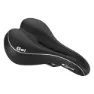 GES Gel Woman Comfort Sykkelsete, Black, 175mm