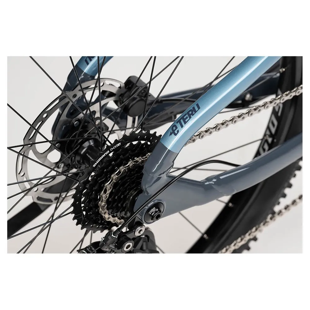 Ghost E-teru B Trapez 27.5´´ Alivio 2023 Elektrisk Sykkel, Dark grey / blue, S, 500Wh, Elsykkel Ghost E-teru B Trapez 27.5´´ Alivio 2023 Elektrisk Sykkel, Dark grey / blue, S, 500Wh, Elsykkel