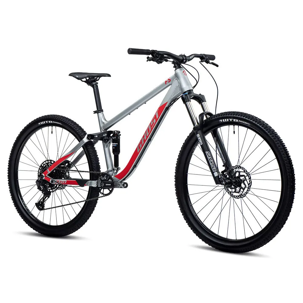 Ghost Kato Fs Sx Eagle 27.5´´ 2022 Terrengsykkel, Pearl light grey / riot red matte, S Ghost Kato Fs Sx Eagle 27.5´´ 2022 Terrengsykkel, Pearl light grey / riot red matte, S