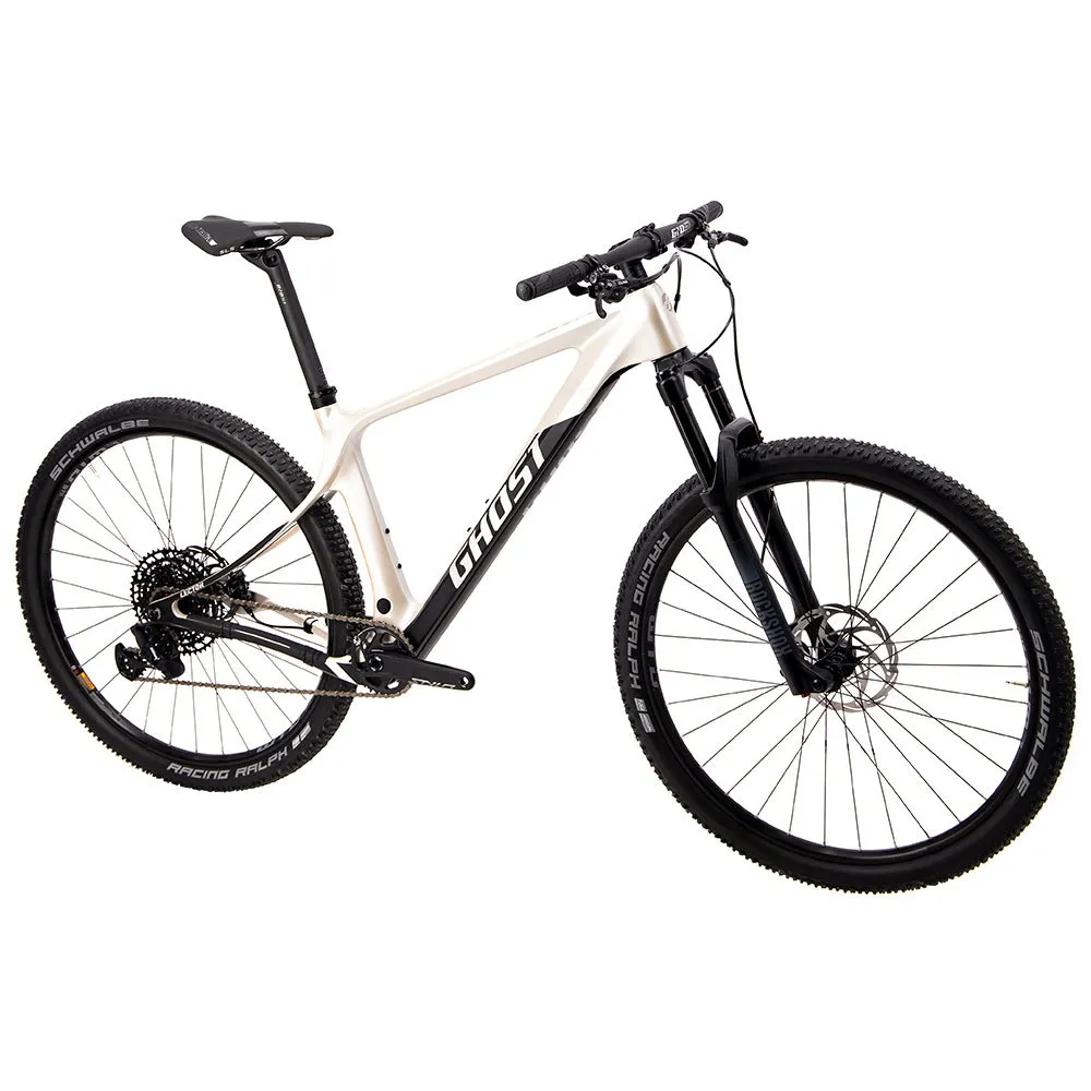 Ghost Lector Sf Lc 29´´ Sx Eagle 2022 Terrengsykkel, Light grey / black glossy / matte, S Ghost Lector Sf Lc 29´´ Sx Eagle 2022 Terrengsykkel, Light grey / black glossy / matte, S