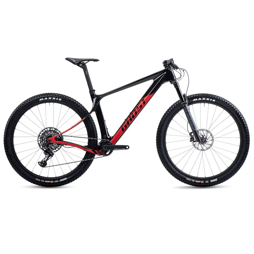 Ghost Lector Sf Lc Universal 29´´ X01 Eagle 2022 Terrengsykkel, Raw carbon / riot red glossy / matte, L