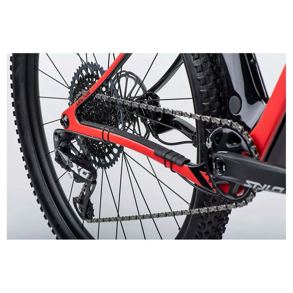 Ghost Lector Sf Lc Universal 29´´ X01 Eagle 2022 Terrengsykkel, Raw carbon / riot red glossy / matte, L