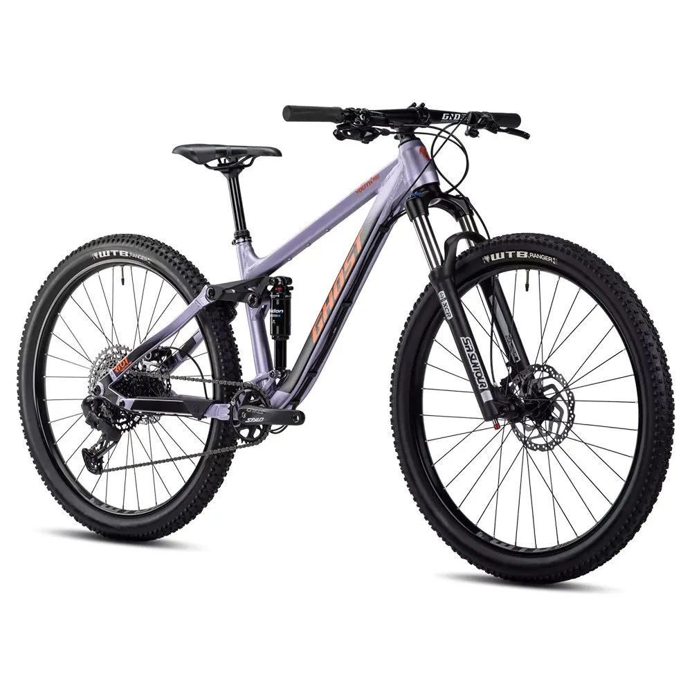 Ghost Riot Youth Pro Al U 26´´ Gx Eagle 2022 Terrengsykkel, Purple grey / black / monarch orange matte, XS