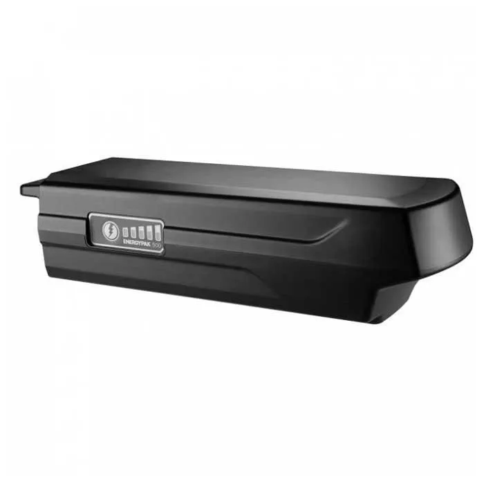 Giant 500wh 36v 3 Pins Batteri For Bakre Bagasjebærer Refurbished, Black, One Size
