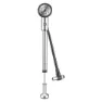 Giant Control Mini 1 Fjæringspumpe, Black / silver, One Size
