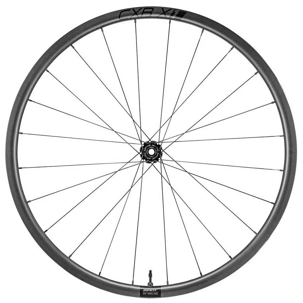 Giant Cxr 1 Cl Disc Tubeless Gravel Forhjul, Black, 12 x 100mm Giant Cxr 1 Cl Disc Tubeless Gravel Forhjul, Black, 12 x 100mm