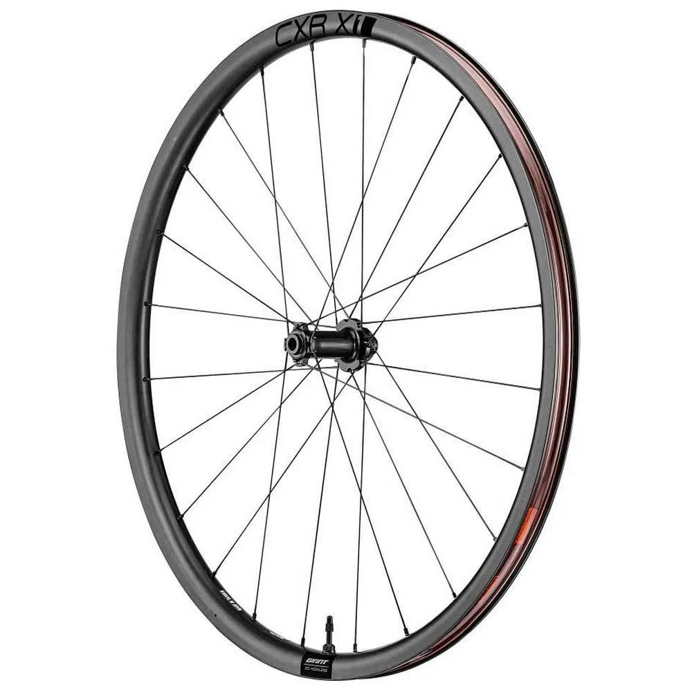 Giant Cxr 1 Cl Disc Tubeless Gravel Forhjul, Black, 12 x 100mm Giant Cxr 1 Cl Disc Tubeless Gravel Forhjul, Black, 12 x 100mm