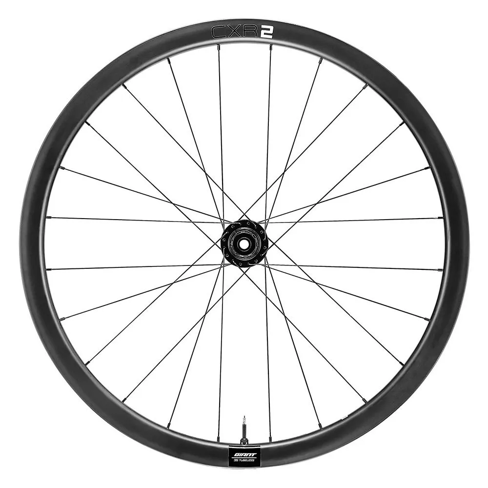 Giant Cxr 2 Disc Tubeless Grus Bakhjul, Black, 12 x 142mm, Shimano/Sram HG Giant Cxr 2 Disc Tubeless Grus Bakhjul, Black, 12 x 142mm, Shimano/Sram HG