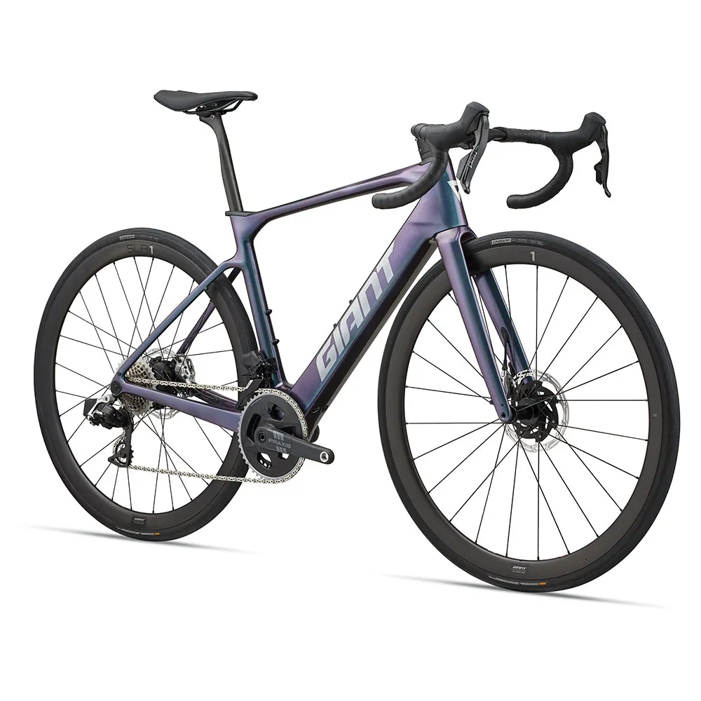 Giant Defy Advanced E+ Elite 0 Syncdrive Move+ Red Axs 2025 Elektrisk Landeveissykkel, Blue dragonfly, M/L, 400Wh, Elsykkel Giant Defy Advanced E+ Elite 0 Syncdrive Move+ Red Axs 2025 Elektrisk Landeveissykkel, Blue dragonfly, M/L, 400Wh, Elsykkel