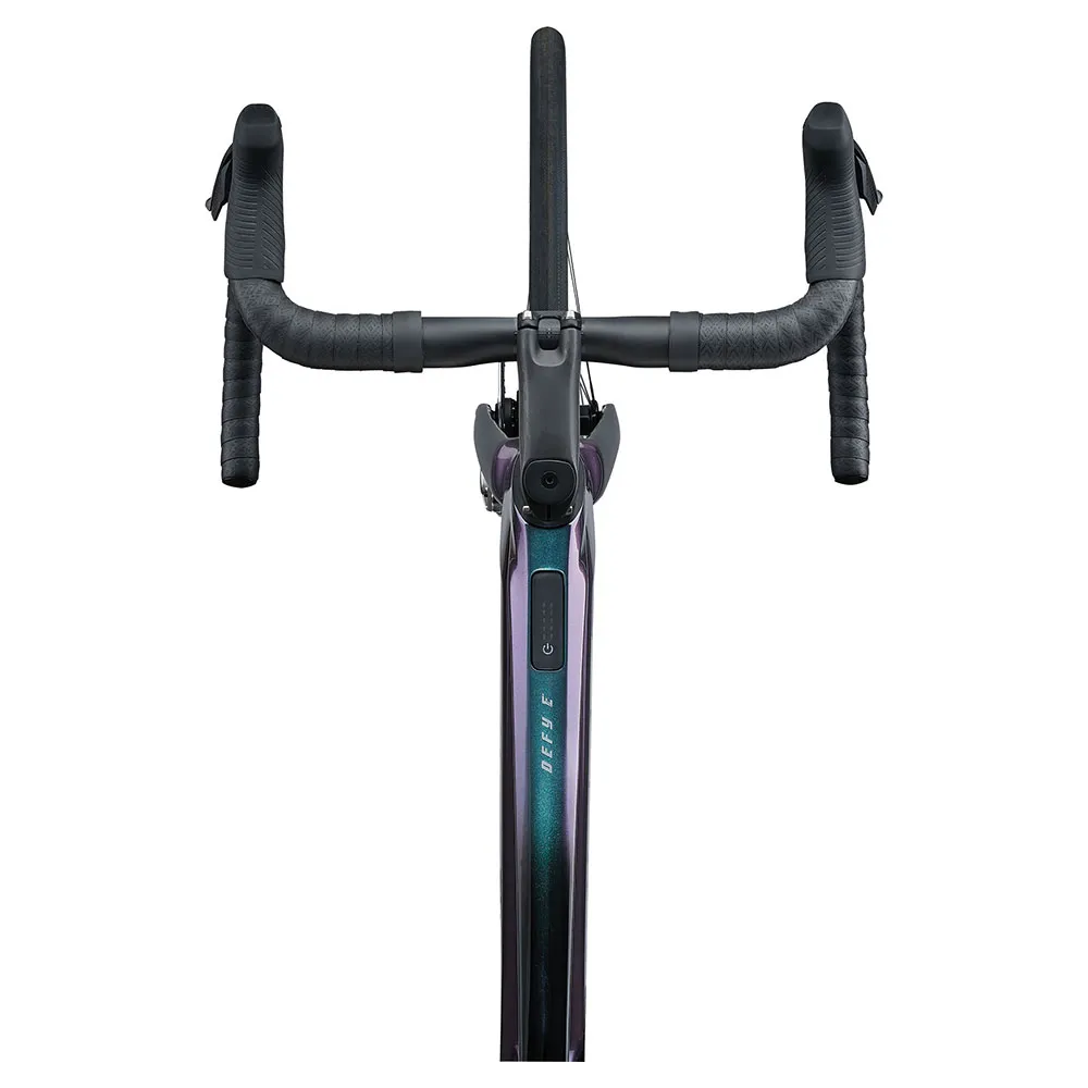 Giant Defy Advanced E+ Elite 0 Syncdrive Move+ Red Axs 2025 Elektrisk Landeveissykkel, Blue dragonfly, M/L, 400Wh, Elsykkel Giant Defy Advanced E+ Elite 0 Syncdrive Move+ Red Axs 2025 Elektrisk Landeveissykkel, Blue dragonfly, M/L, 400Wh, Elsykkel