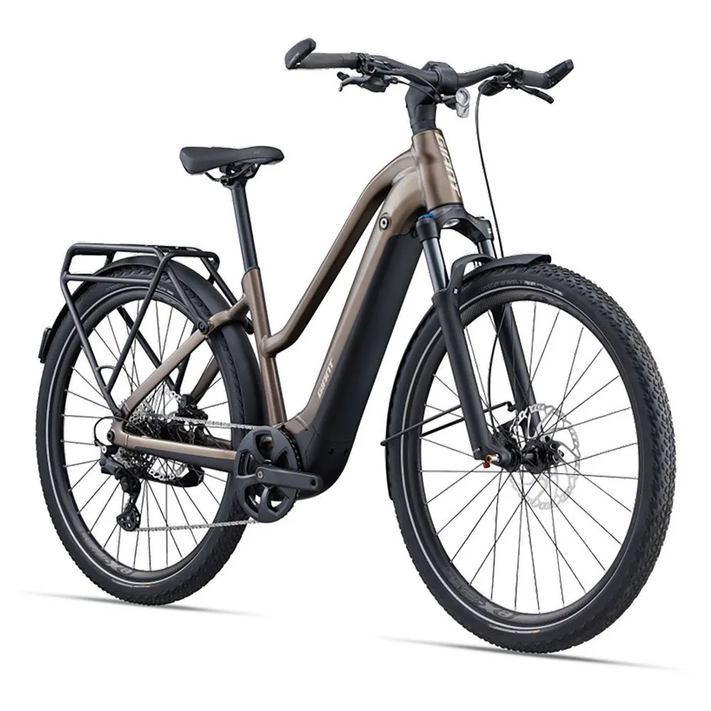 Giant Explore E+ 1 Pro Sta 2024 Elektrisk Sykkel, Truffle, S, 800Wh, Elsykkel Giant Explore E+ 1 Pro Sta 2024 Elektrisk Sykkel, Truffle, S, 800Wh, Elsykkel