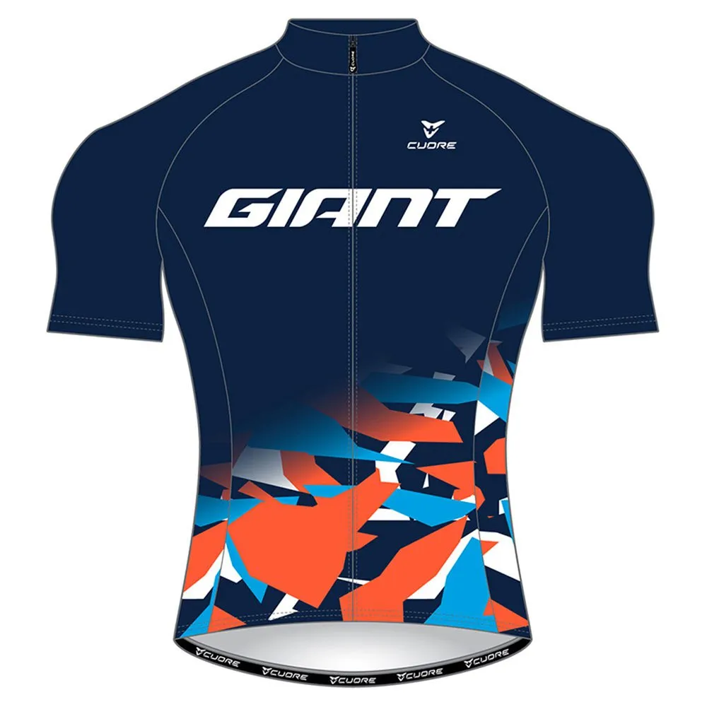 Giant Gravel Kort Ermet Trøye, Blue / orange, M Giant Gravel Kort Ermet Trøye, Blue / orange, M