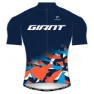Giant Gravel Kort Ermet Trøye, Blue / orange, M
