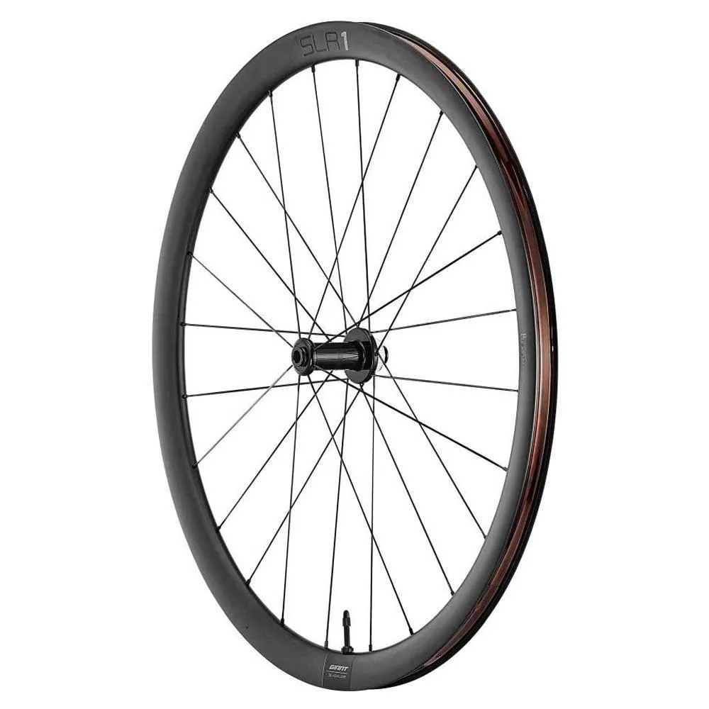 Giant Slr 1 36 Disc Tubeless Forhjul For Landeveissykkel, Black, 12 x 100mm
