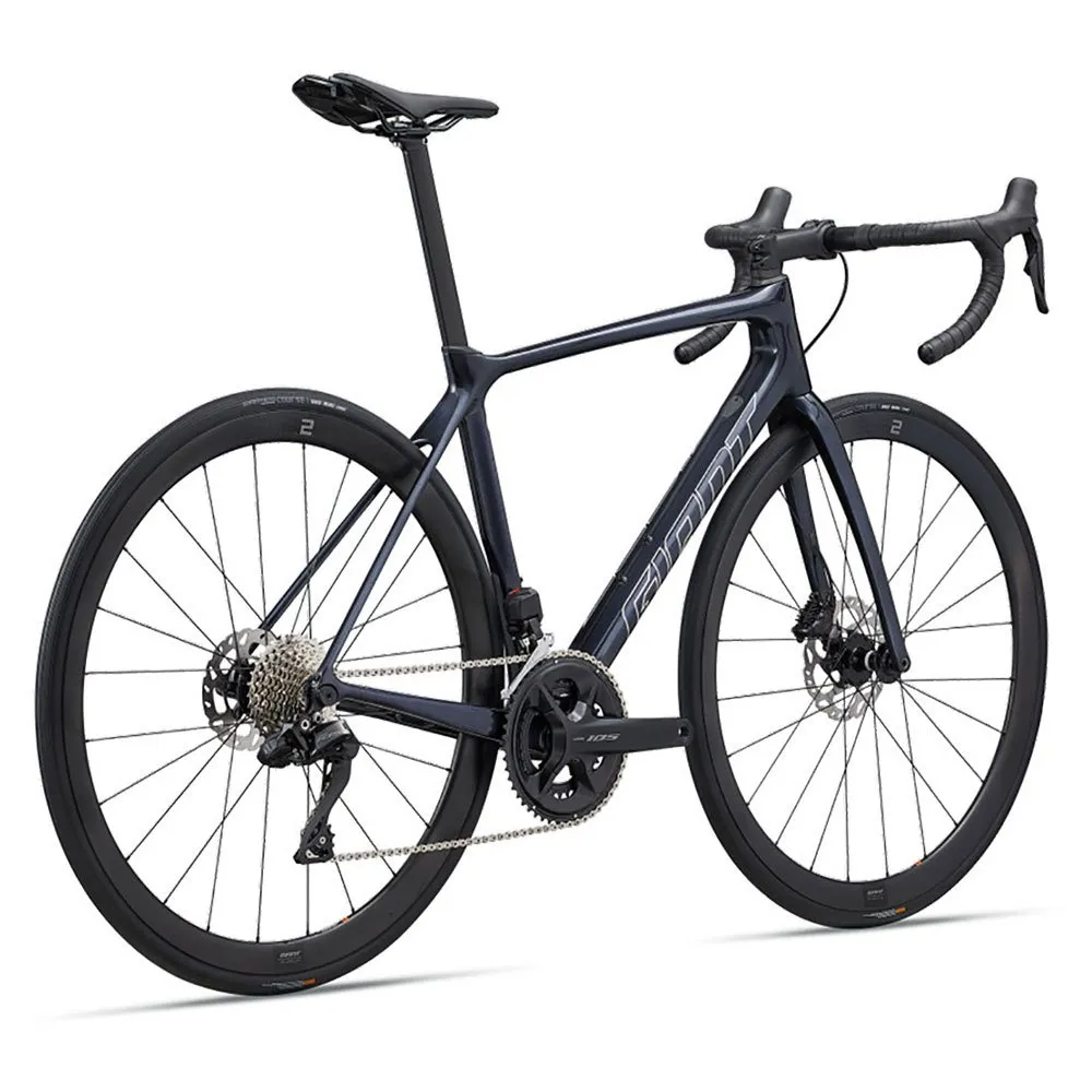 Giant Tcr Advanced 1+ Disc-pro Compact 105 Di2 2023 Landeveissykkel, Cold night Giant Tcr Advanced 1+ Disc-pro Compact 105 Di2 2023 Landeveissykkel, Cold night