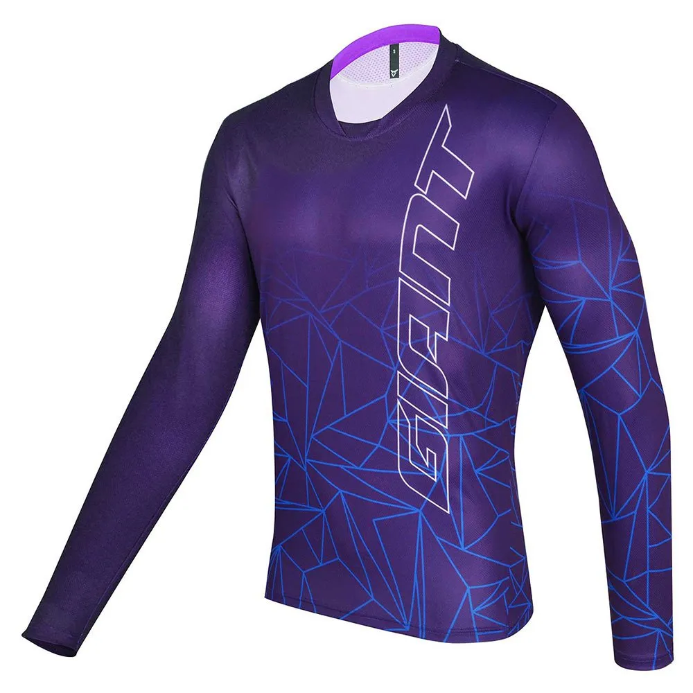 Giant Trail Cobalt Langarmet Enduro-sykkeltrøye