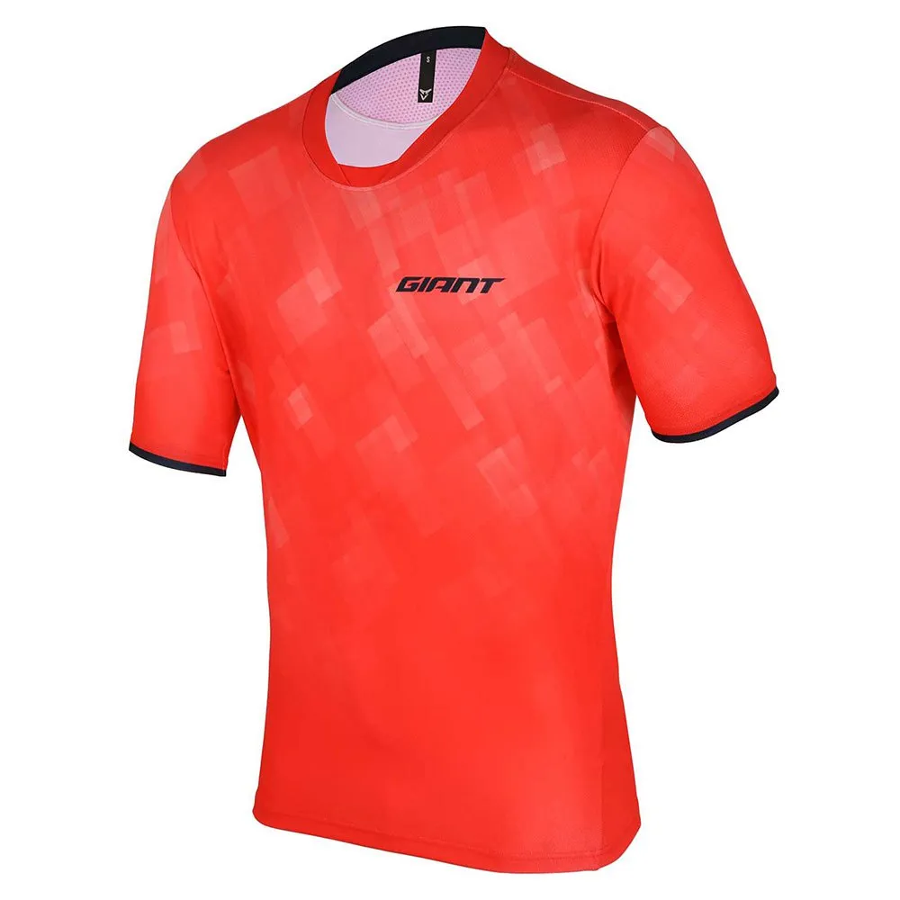 Giant Trail Volcano Kortskjortet Enduro-sykkeltrøye, Red, XXL Giant Trail Volcano Kortskjortet Enduro-sykkeltrøye, Red, XXL