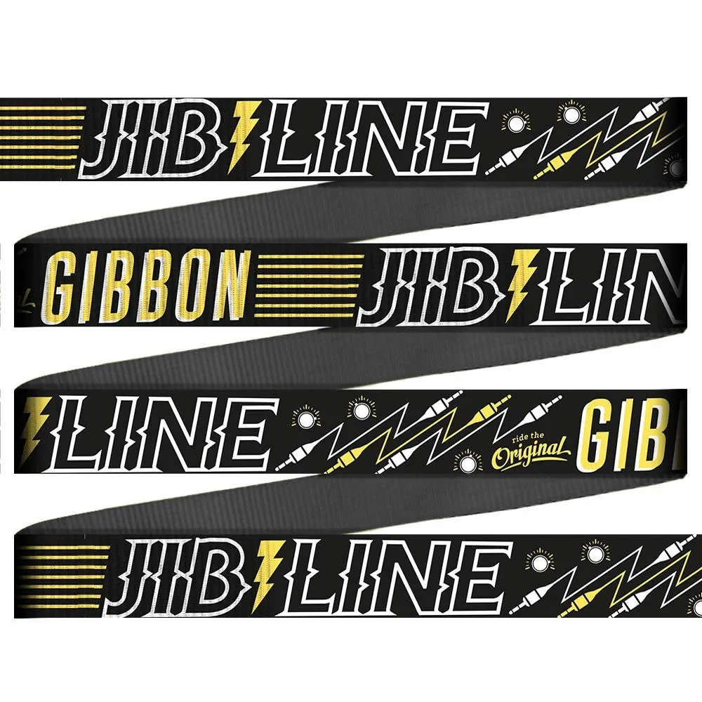 GIBBON Slacklines Jib Line Treewear Slackline, Black, One Size