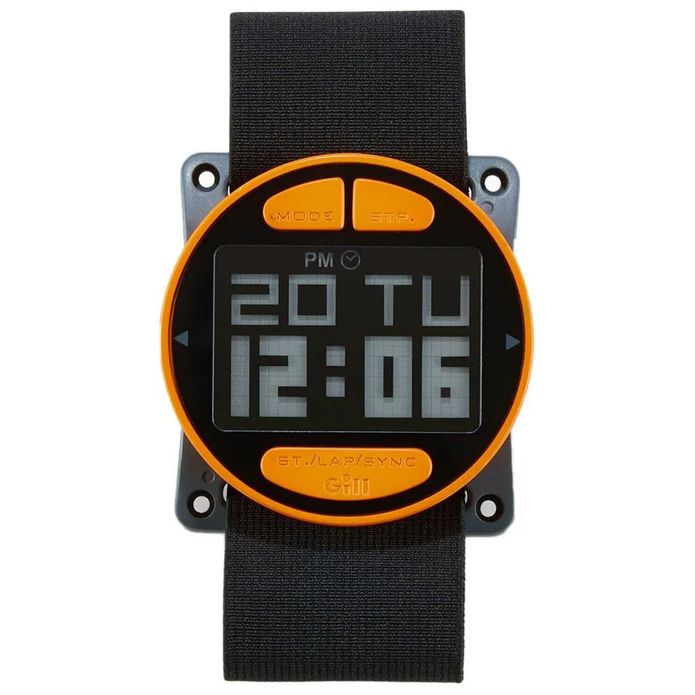 GILL Stealth Timer Klokke, Black / orange GILL Stealth Timer Klokke, Black / orange