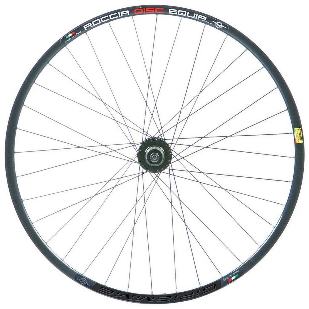 Gipiemme Equipe Roccia 26´´ Cl Disc Mtb-hjulsett, Black, 9 x 100 / 9 x 135mm, Shimano/Sram HG