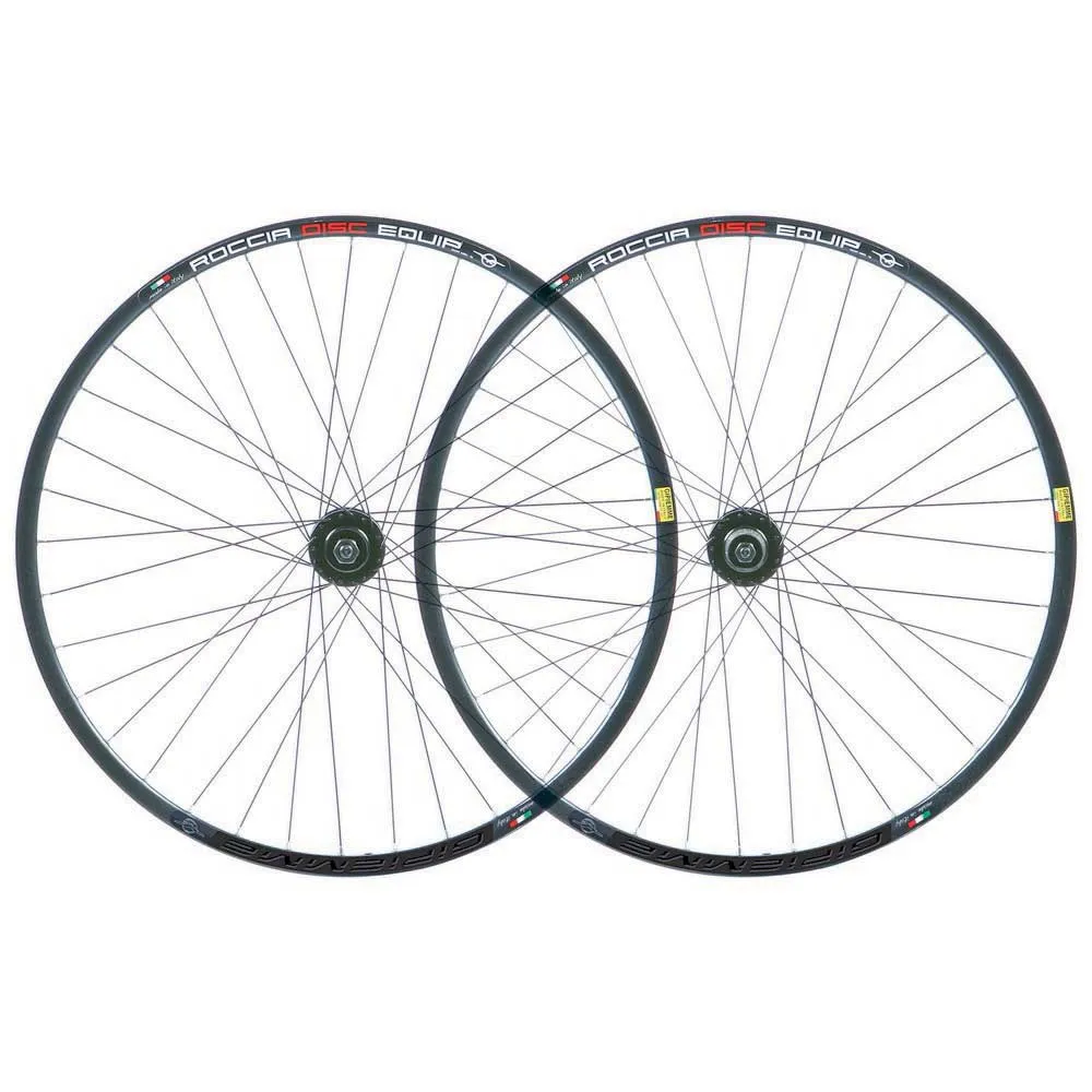 Gipiemme Equipe Roccia 29´´ 6b Disc Mtb-hjulsett, Black, 9 x 100 / 9 x 135mm, Shimano/Sram HG