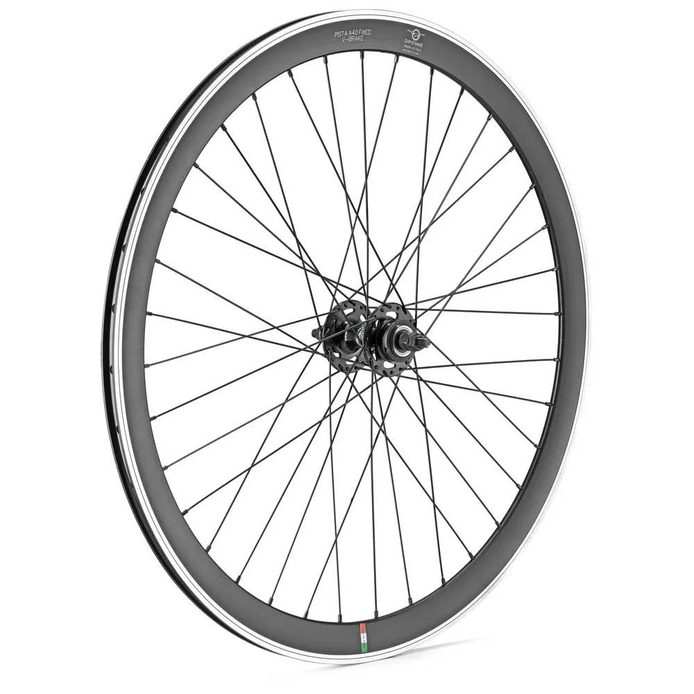 Gipiemme Pista A40 Hjulsett, Black, 9 x 100 / 9 x 120mm, 1s Gipiemme Pista A40 Hjulsett, Black, 9 x 100 / 9 x 120mm, 1s
