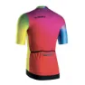 Gist Diamond Rainbow Kort Ermet Trøye, Multicolor