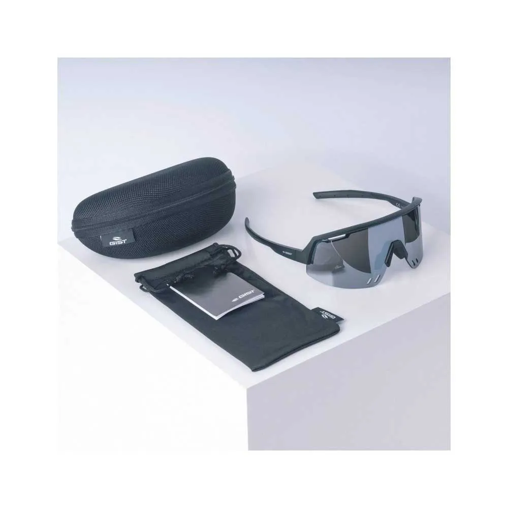 Gist Element Foto Kromatiske Solbriller, Black, Grey Mirror/CAT1-3 Gist Element Foto Kromatiske Solbriller, Black, Grey Mirror/CAT1-3