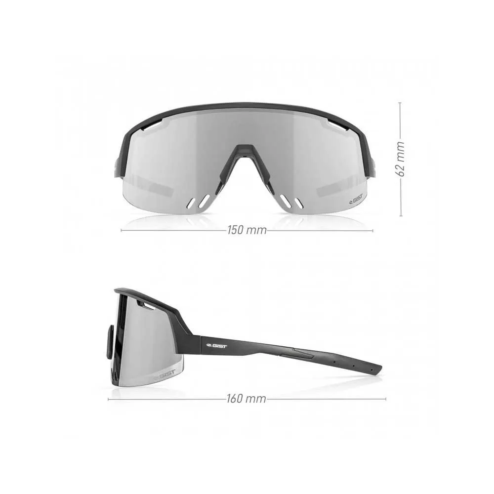 Gist Element Foto Kromatiske Solbriller, Black, Grey Mirror/CAT1-3 Gist Element Foto Kromatiske Solbriller, Black, Grey Mirror/CAT1-3