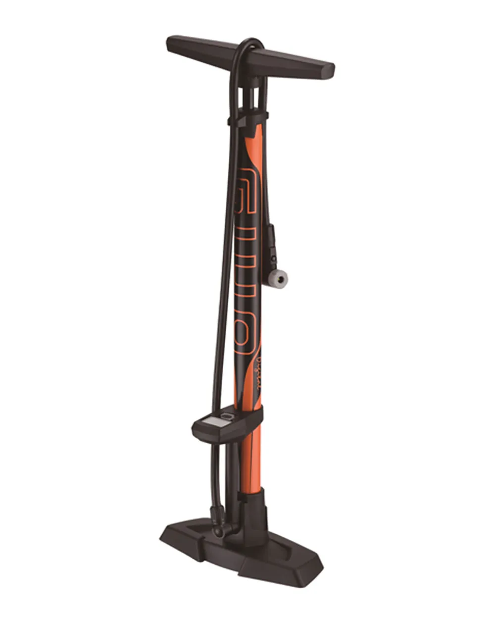 Giyo 180psi 12bar Sykkelpumpe, Black, One Size