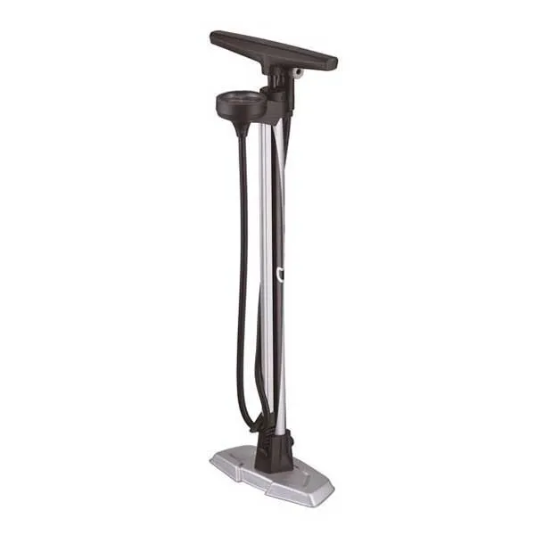 Giyo Gf-54e Manometer Sykkelpumpe, Silver / black, 160psi Giyo Gf-54e Manometer Sykkelpumpe, Silver / black, 160psi