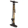 Giyo Gf-55e Pressure Gauge Sykkelpumpe, Black / gold, One Size