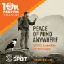 Globalstar Spot Gen4 Satellite Skredsøker, Black / orange, One Size