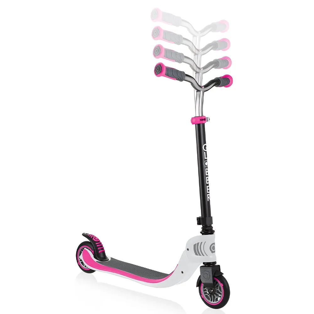 Globber Flow 125 Sparkesykkel, Pink / white, One Size Globber Flow 125 Sparkesykkel, Pink / white, One Size