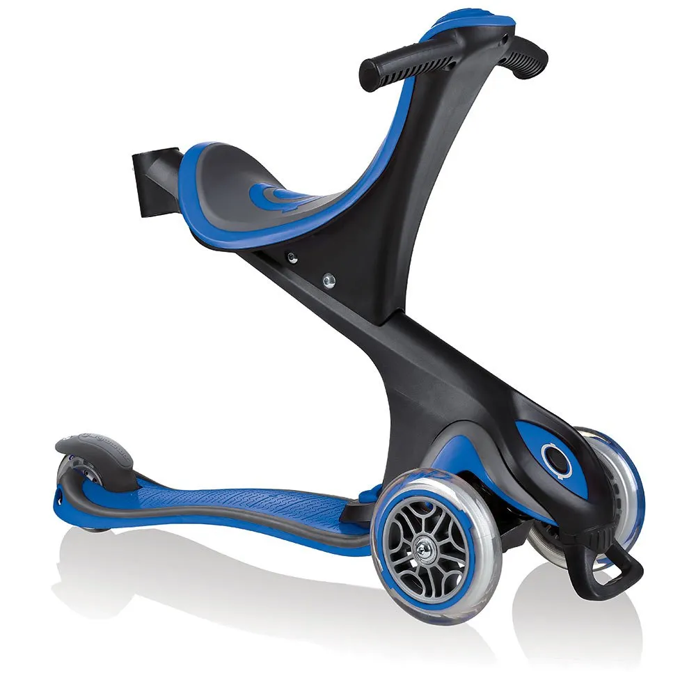 Globber Go Up Comfort Sparkesykkel Refurbished, Navy blue, One Size