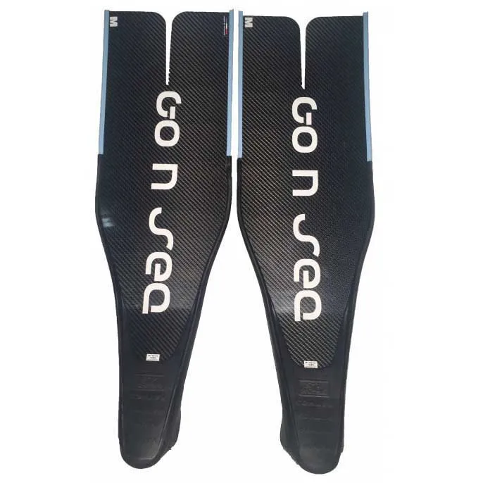 Go N Sea Long Distance Carbon Soft Finner unisex, Black