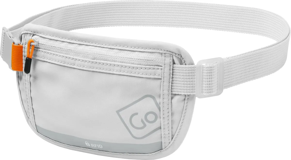 Go Travel RFID Waist Wallet, Grey