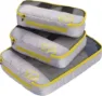 Go Travel Triple Packing Cubes, Yellow