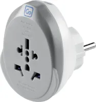 Go Travel World - EU USB-C Adaptor + Go Travel World - EU USB-C Adaptor +
