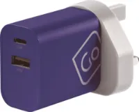 Go Travel Worldwide USB-A & USB-C Charger + Go Travel Worldwide USB-A & USB-C Charger +