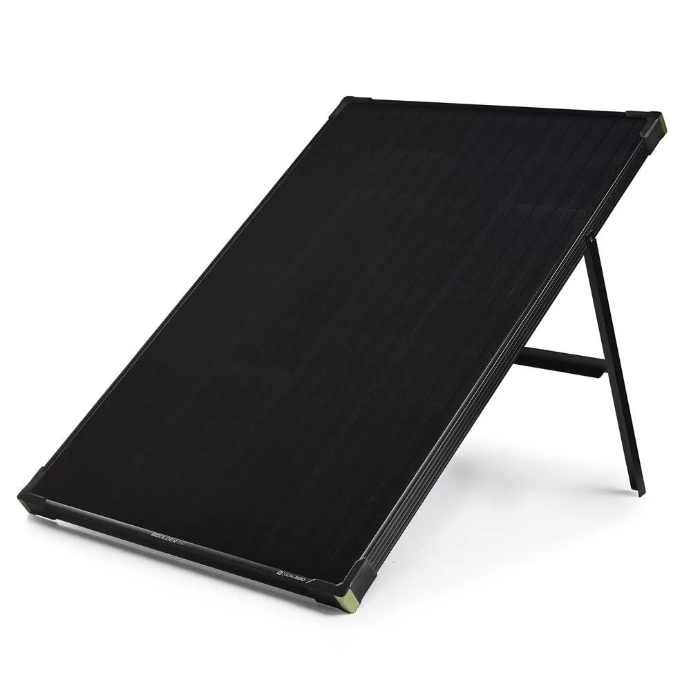 Goal Zero Boulder 100 Solar Panel, Black, One Size