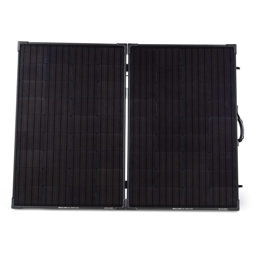 Goal Zero Boulder 200 Koffert Solcellepanel, Black, One Size